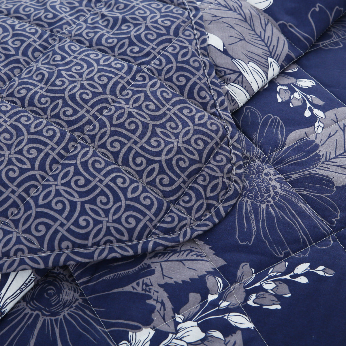 6 Pcs Quilted Comforter Set Design RG-C-56