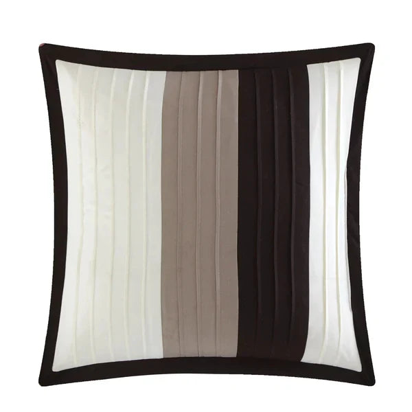 8 Pcs Luxury Pleats Duvet Set (061)