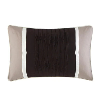 8 Pcs Luxury Pleats Duvet Set (061)