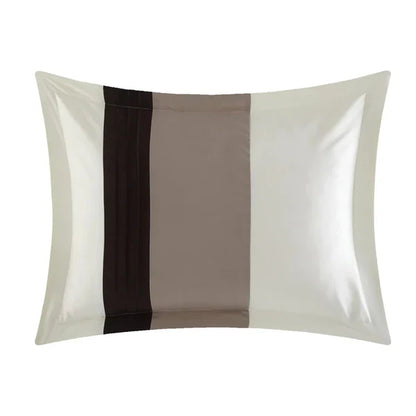 8 Pcs Luxury Pleats Duvet Set (061)