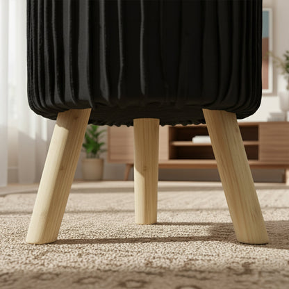 Wooden stool round shape Designed