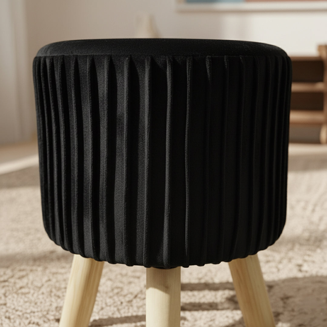 Wooden stool round shape Designed