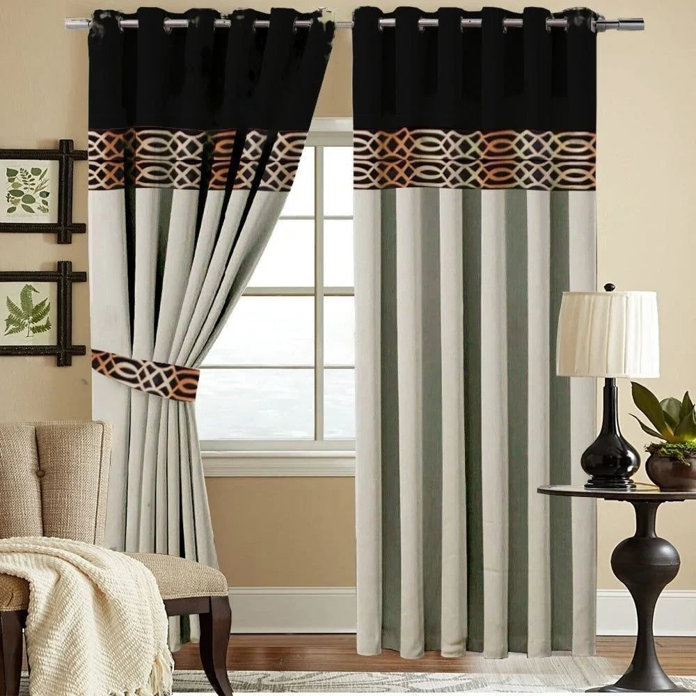 [2] Tone Luxury Curtains  (0047)