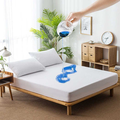 Terry waterproof mattress protector for sale