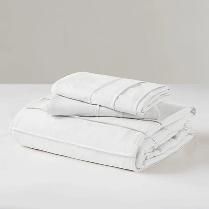 Luxury Double Pleat Duvet Cover Set 6 Pcs  (077)