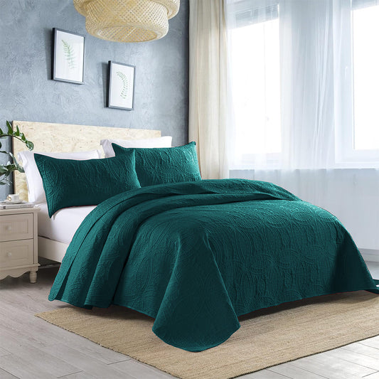 3 Pcs Ultrasonic Bedspread - Zink (007)