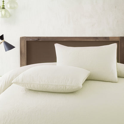 Spiral Vibes 3 Pcs Ultrasonic Bedspread - Cream