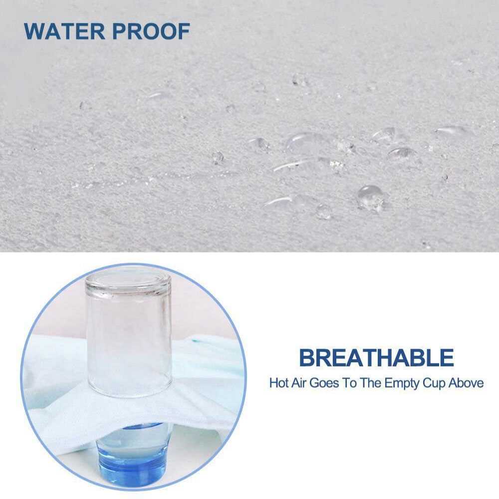 Terry waterproof mattress protector for sale