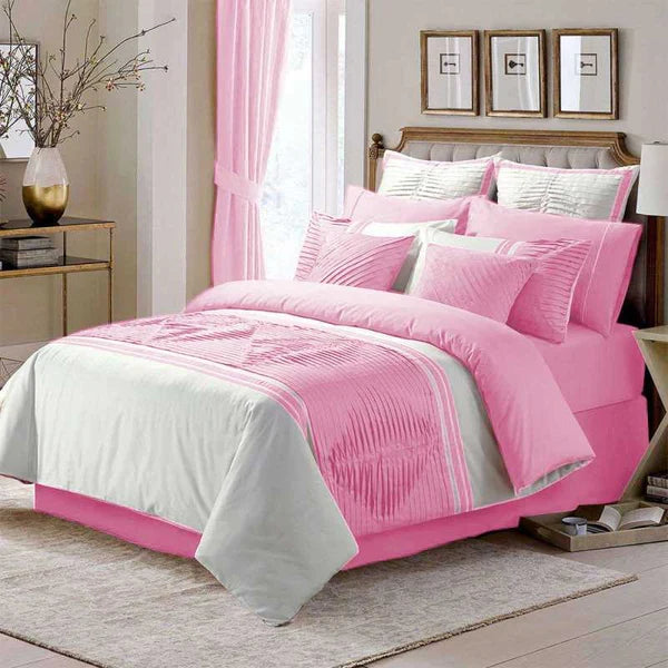 Luxury Horizontal Pleated Duvet Set (201)