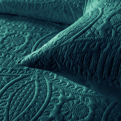 3 Pcs Ultrasonic Bedspread - Zink (007)