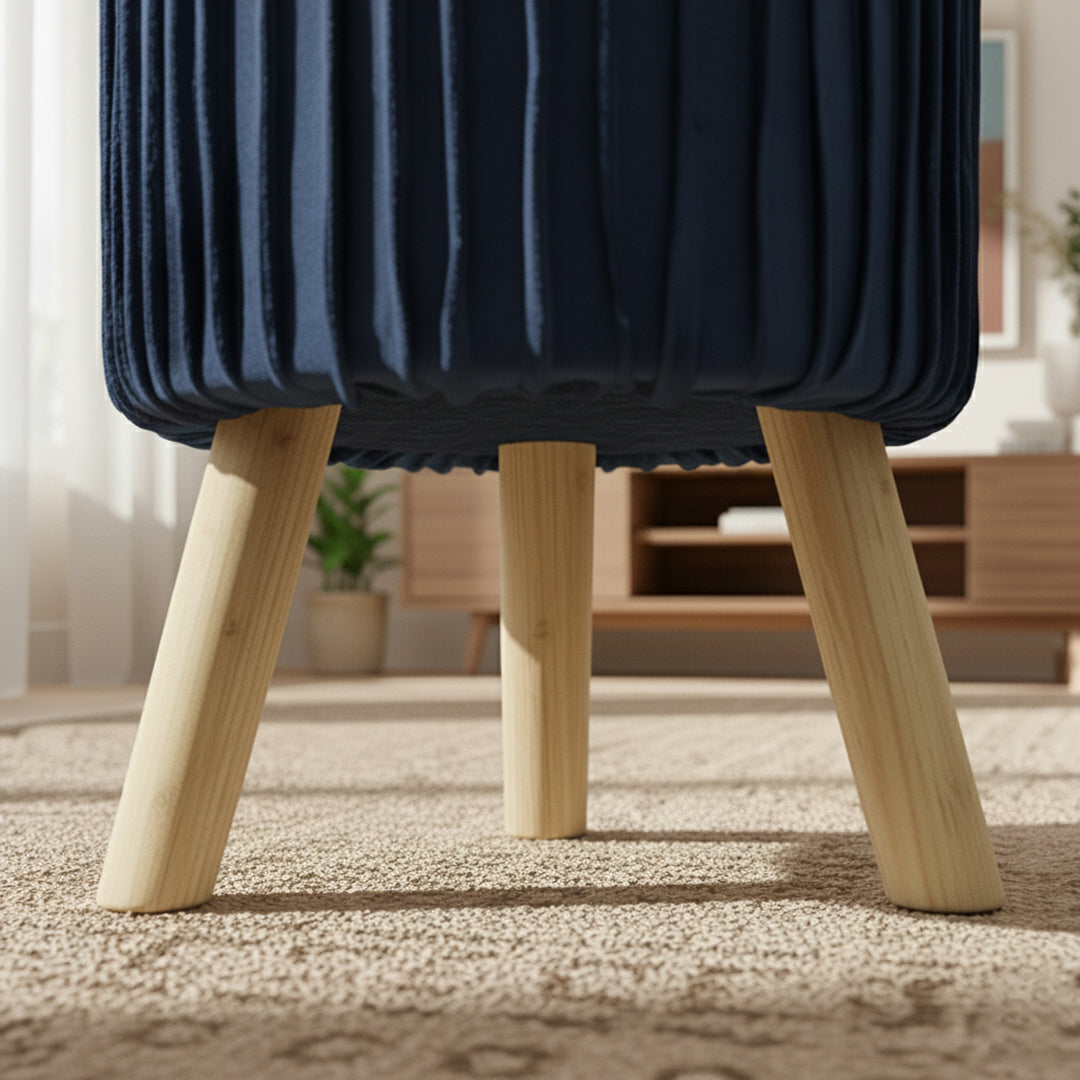 Wooden stool round shape Designed