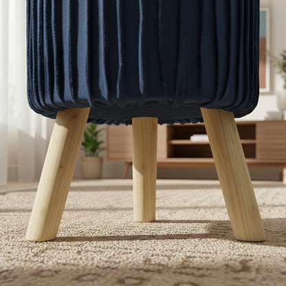 Wooden stool round shape Designed