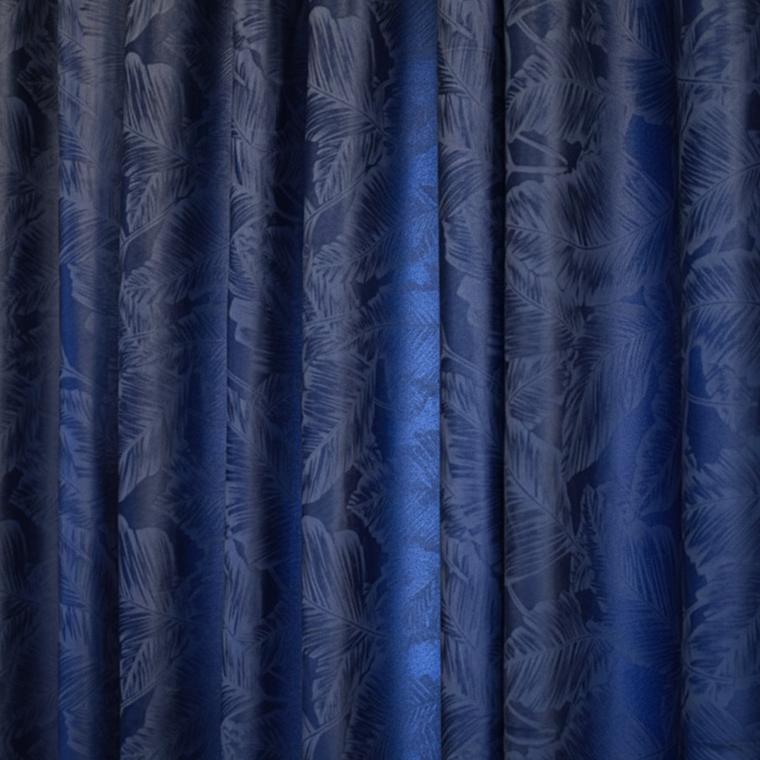 2 PCS PREMIUM QUALITY TEXTURE VELVET CURTAINS