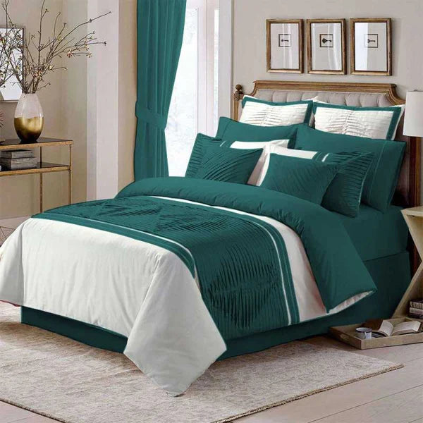 Luxury Horizontal Pleated Duvet Set (199)
