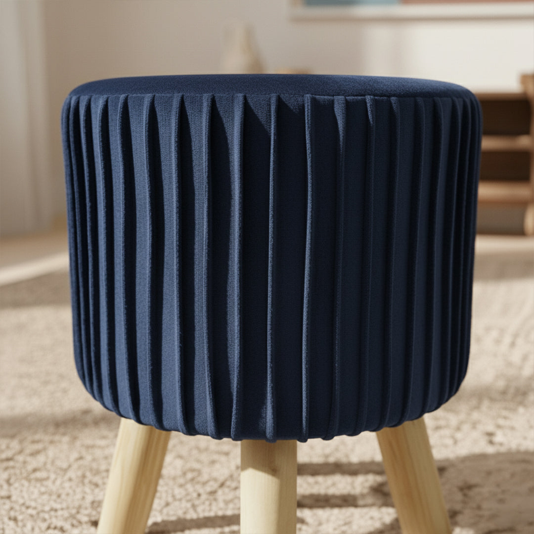 Wooden stool round shape Designed