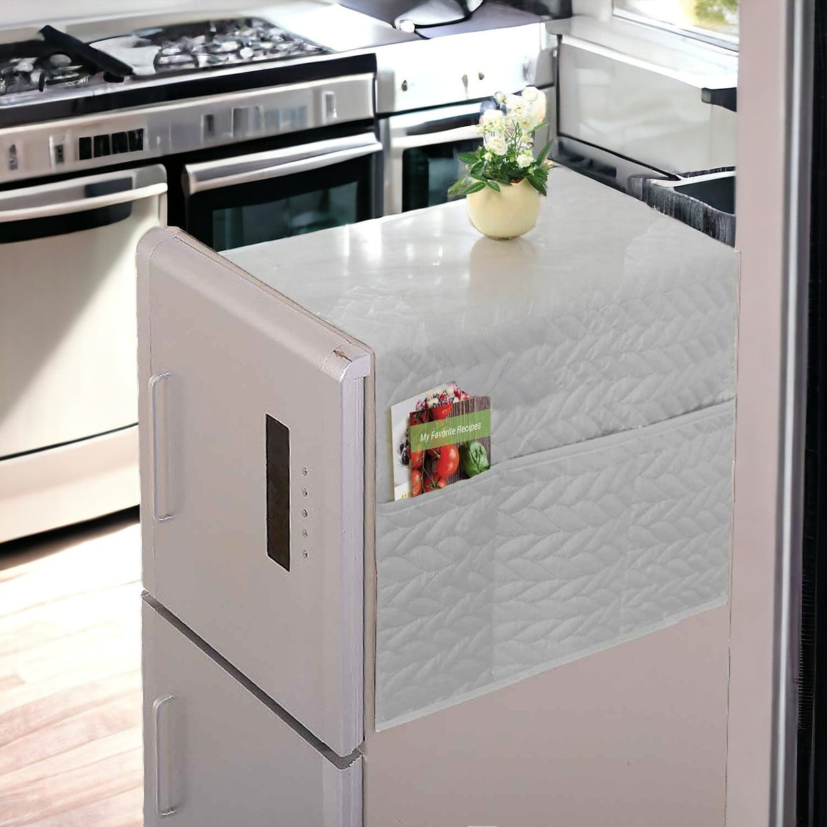 Quilted Waterproof  Punching Fridge Covers