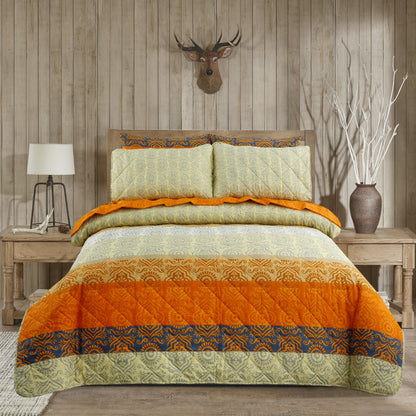 6 Pcs Quilted Comforter Set Design RG-C-51