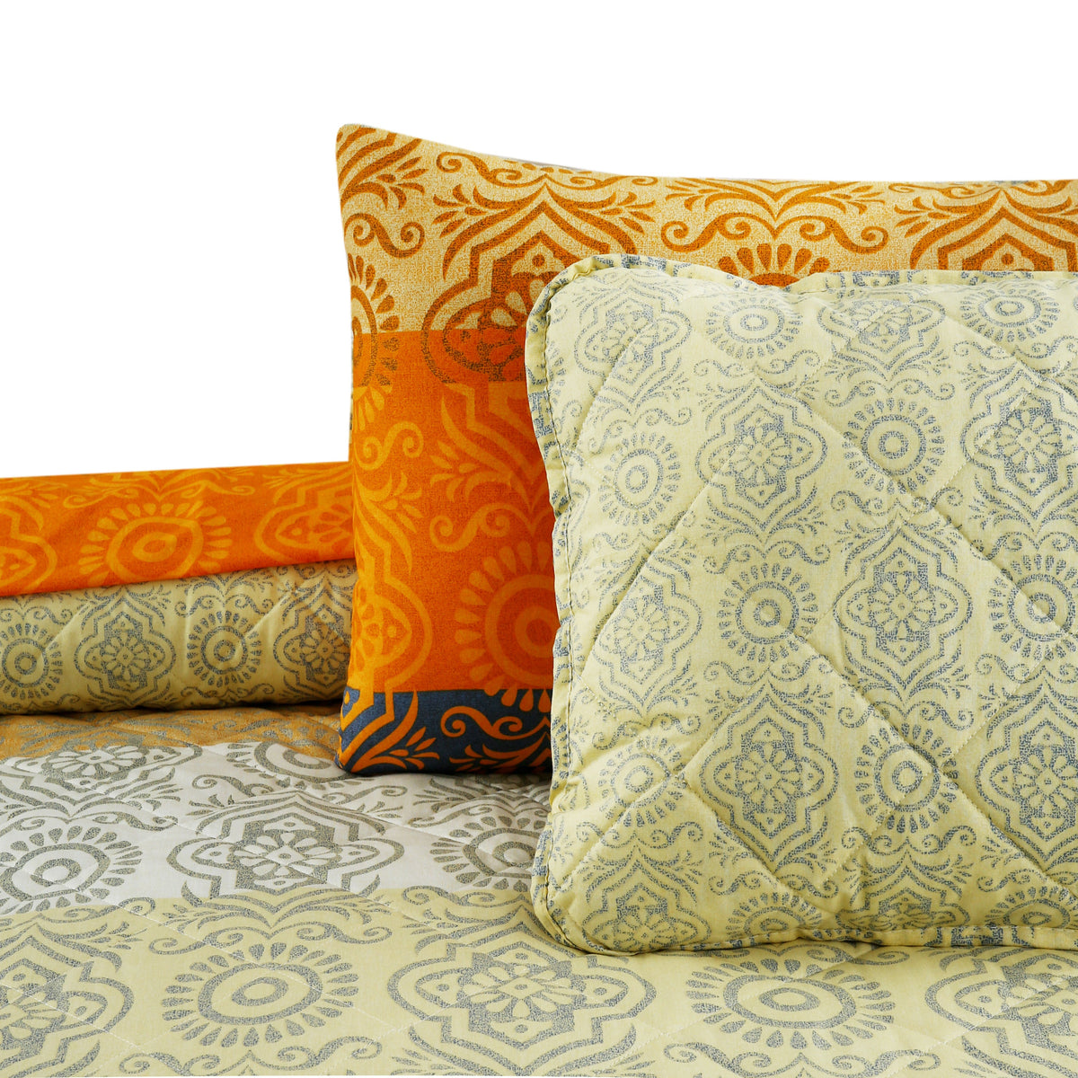 6 Pcs Quilted Comforter Set Design RG-C-51