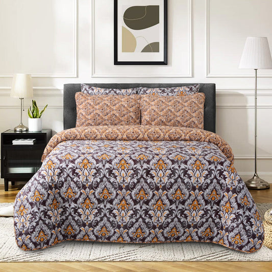 6 Pcs Quilted Comforter Set Design RG-C-17