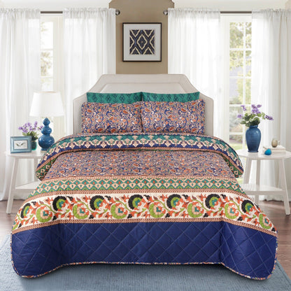 6 Pcs Quilted Comforter Set Design RG-C-21