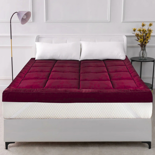 Mattress Topper Cozy & Snug - Maroon