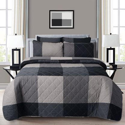 6 Pcs Quilted Comforter Set Design RG-C-30