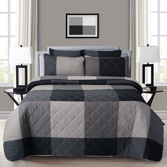 6 Pcs Quilted Comforter Set Design RG-C-30