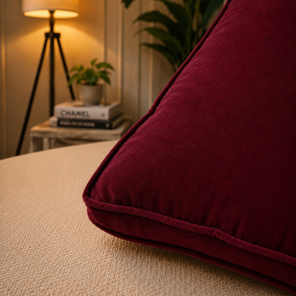 Velvet Comfort Pillow