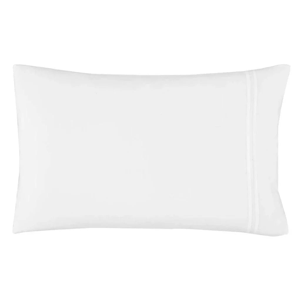 New Luxury Box Pleated Duvet Set- White (152)
